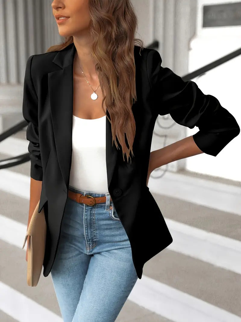 SolideBlazer – Stilvolle Blazerjacke mit Taschen