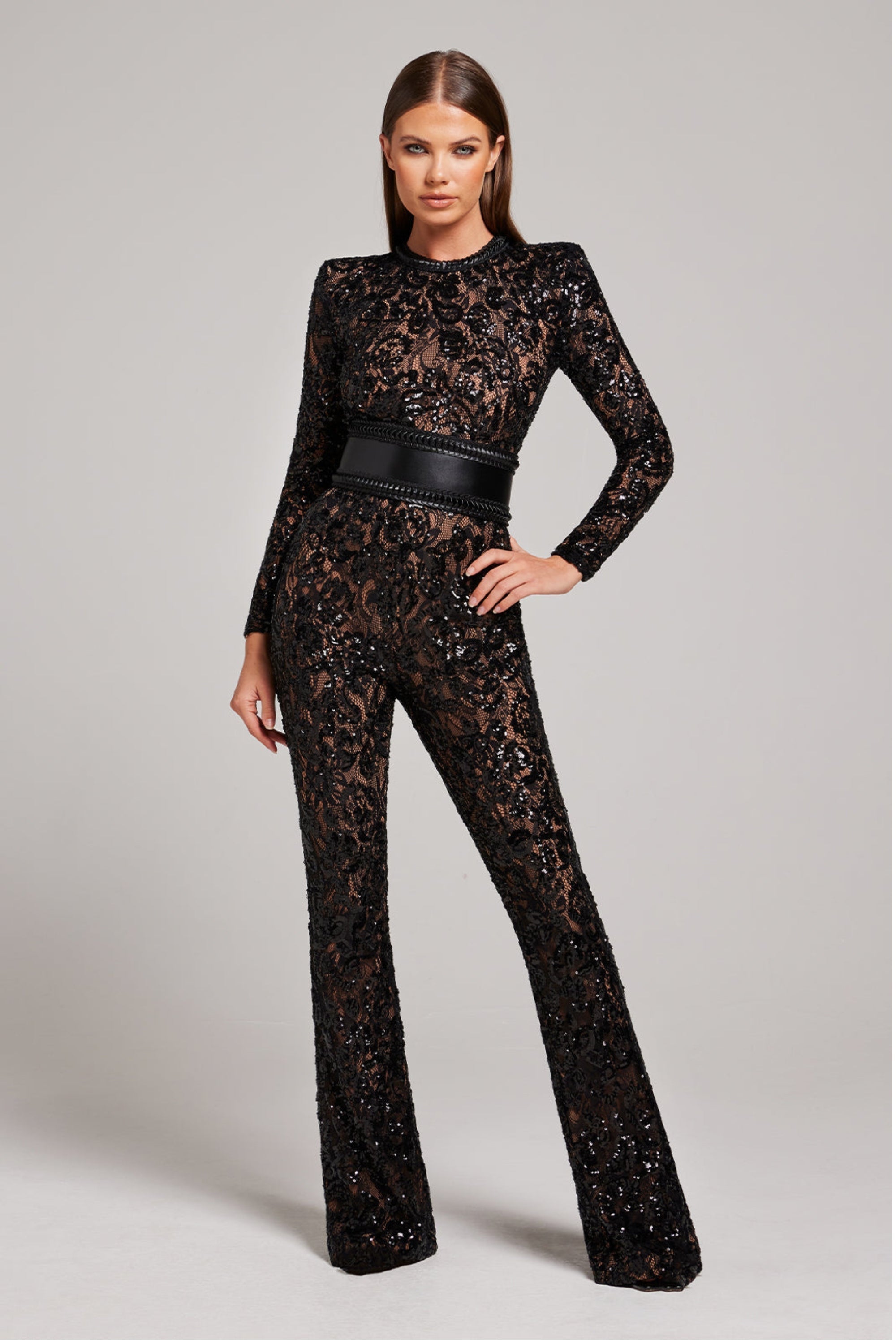 Byanca | Eleganter Spitzen-Overall