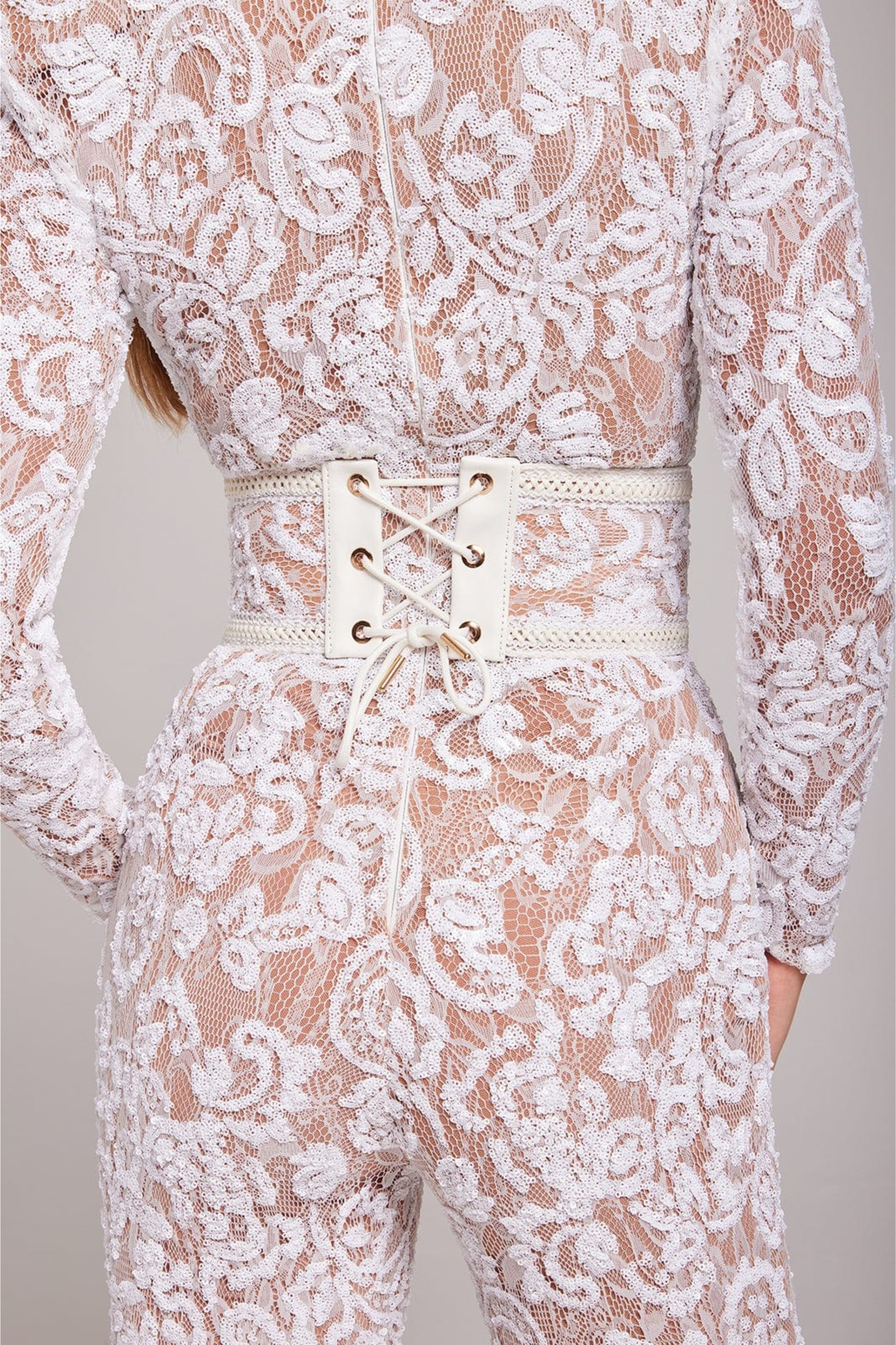 Byanca | Eleganter Spitzen-Overall