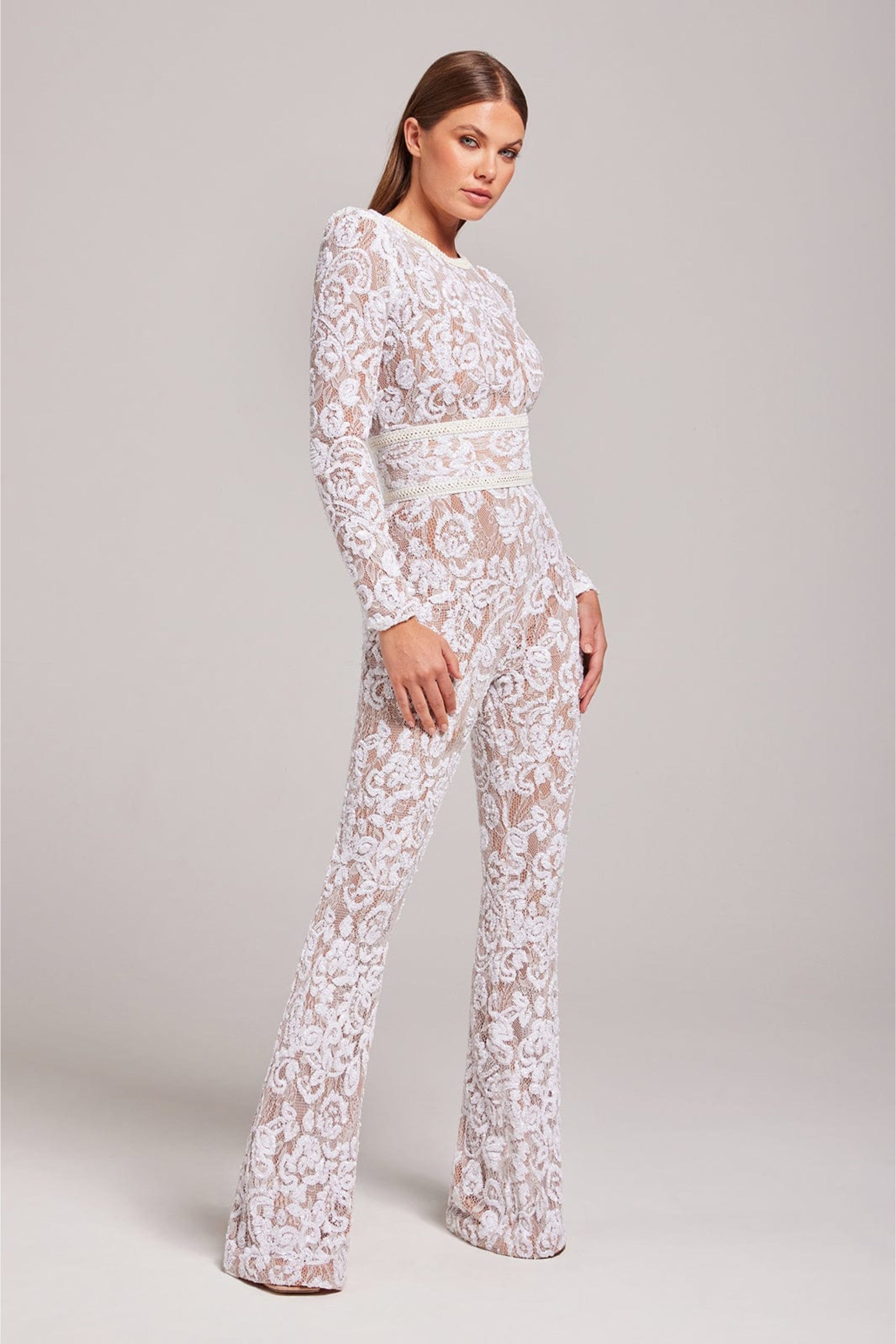 Byanca | Eleganter Spitzen-Overall