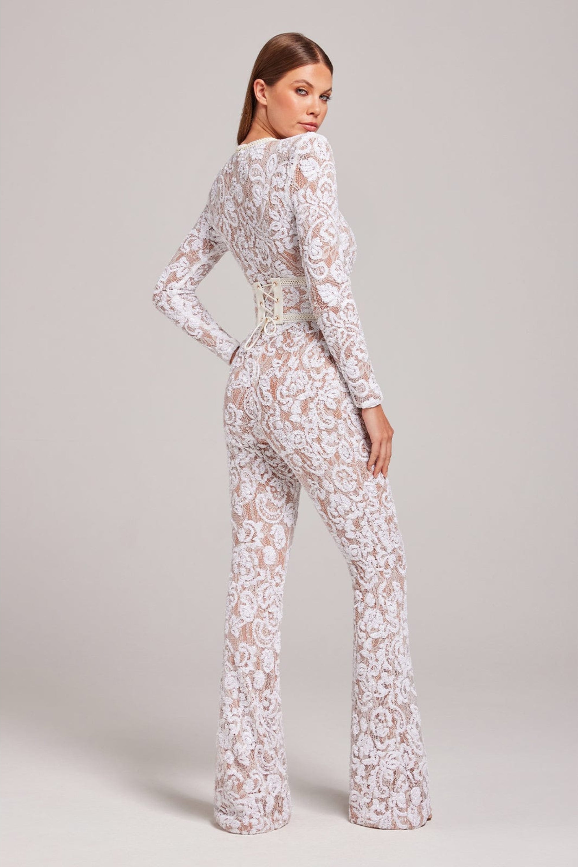 Byanca | Eleganter Spitzen-Overall