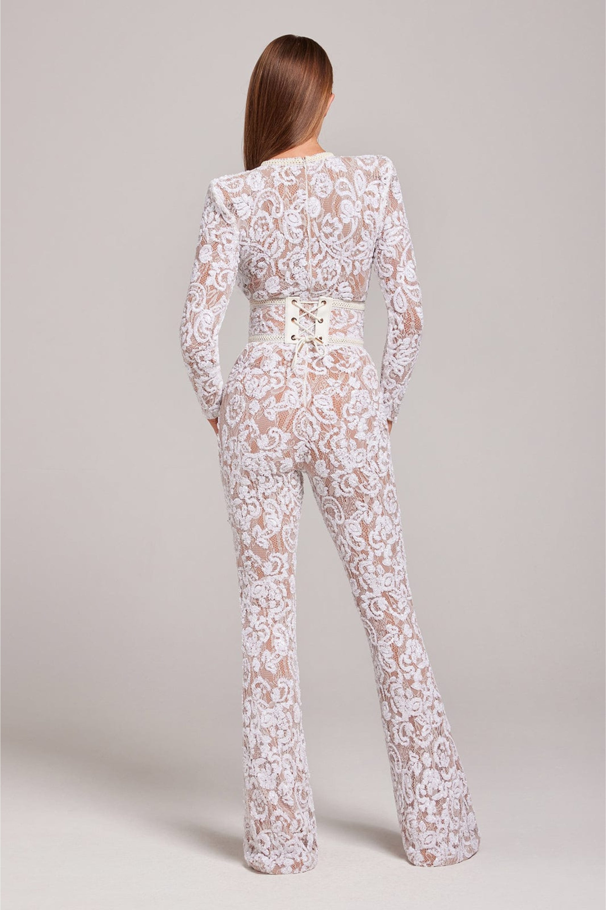 Byanca | Eleganter Spitzen-Overall