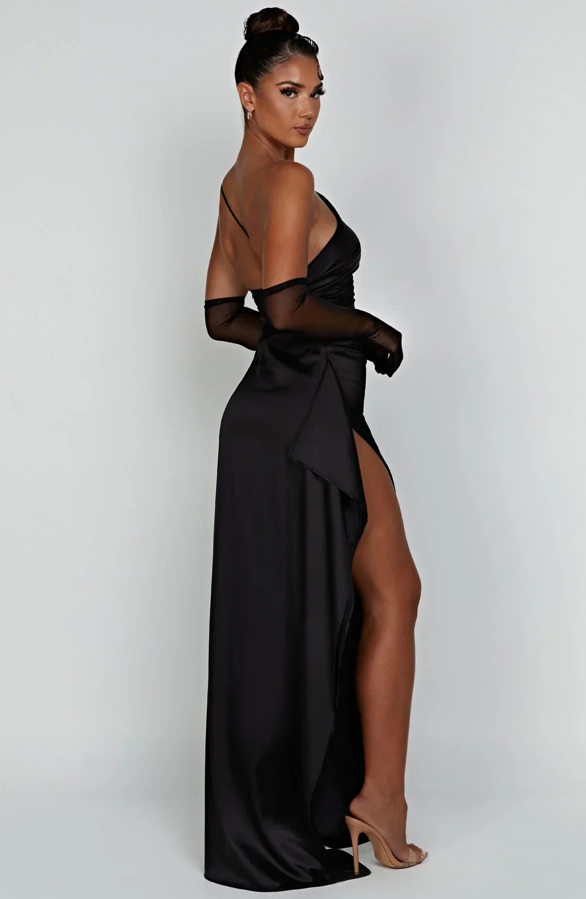 Tessa | Satin Kleid