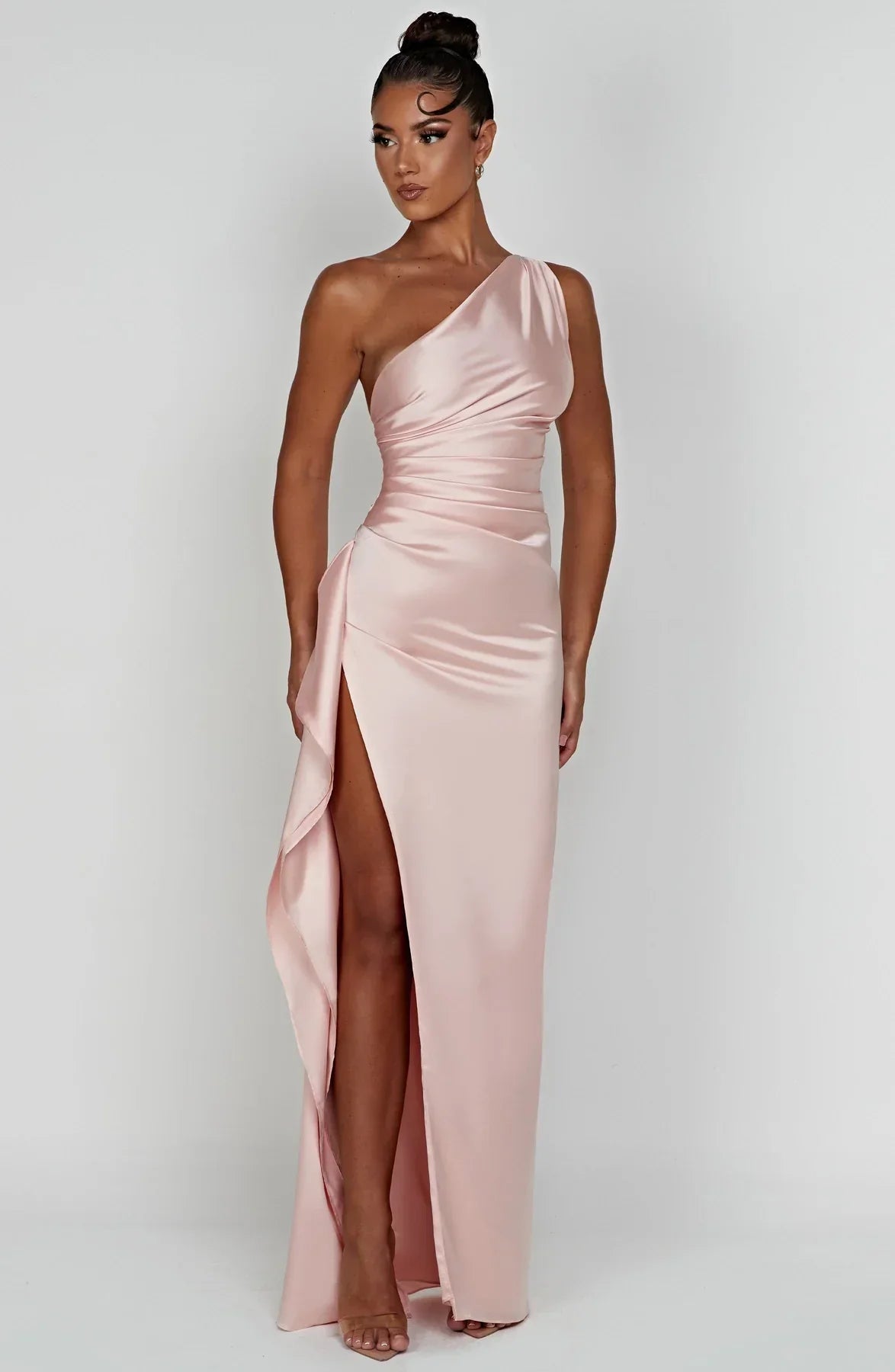 Tessa | Satin Kleid