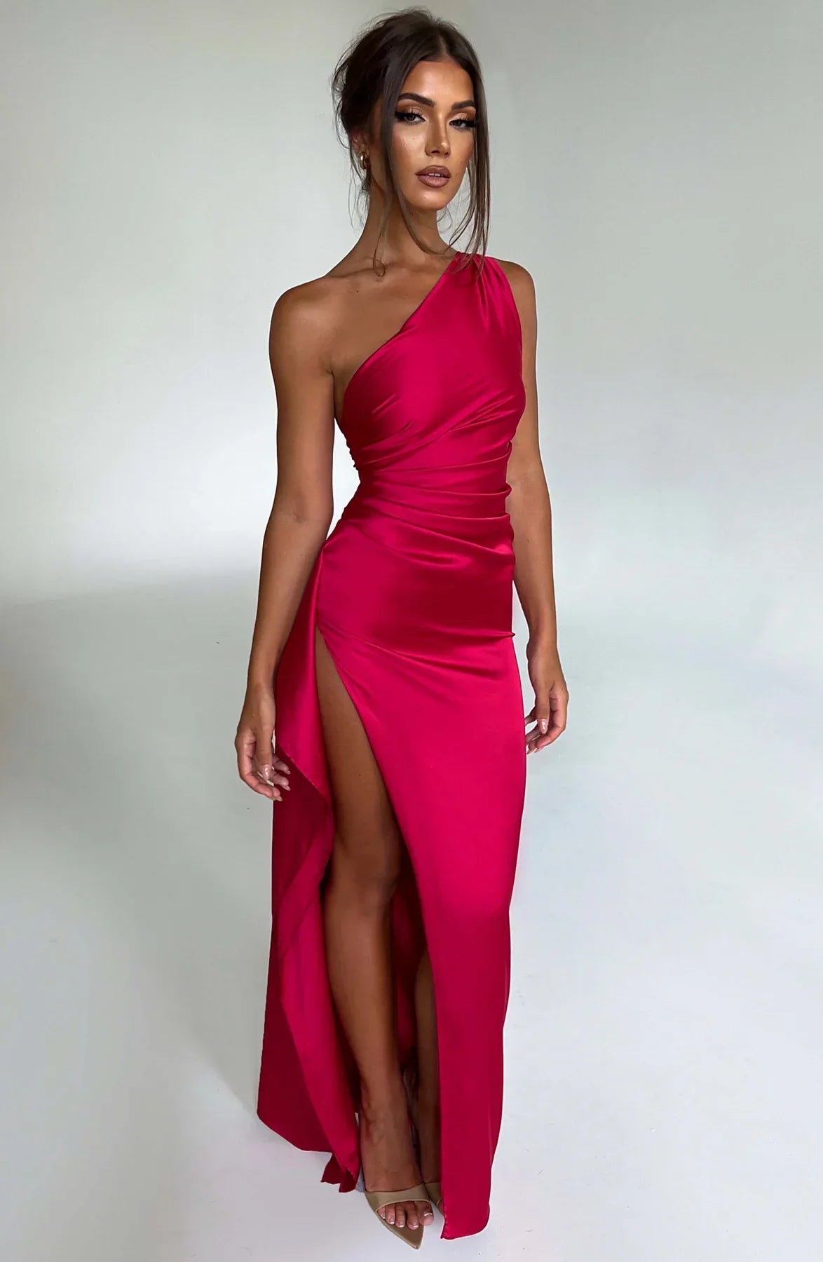 Tessa | Satin Kleid
