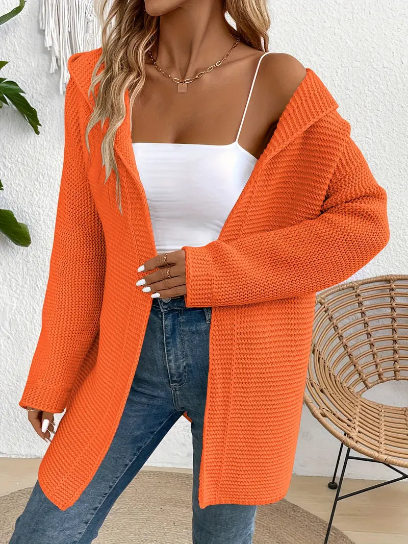 Izzy - Strickjacke mit Kapuze