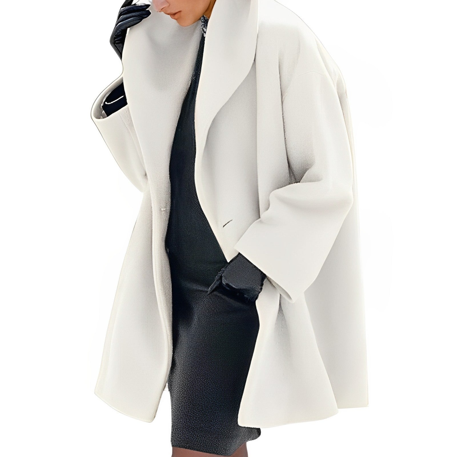 Elegante urbane Winterjacke aus Wolle