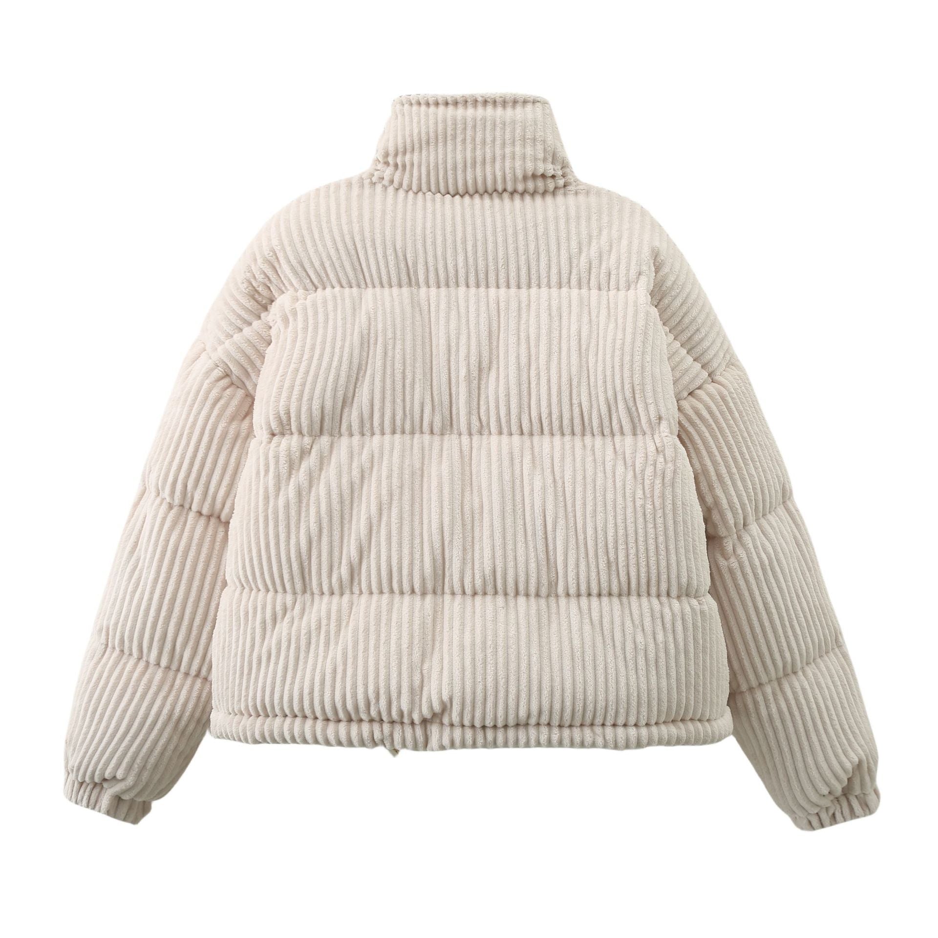 Chic Urban Cord Bomber - Elegante kurzjacke aus cord für damen
