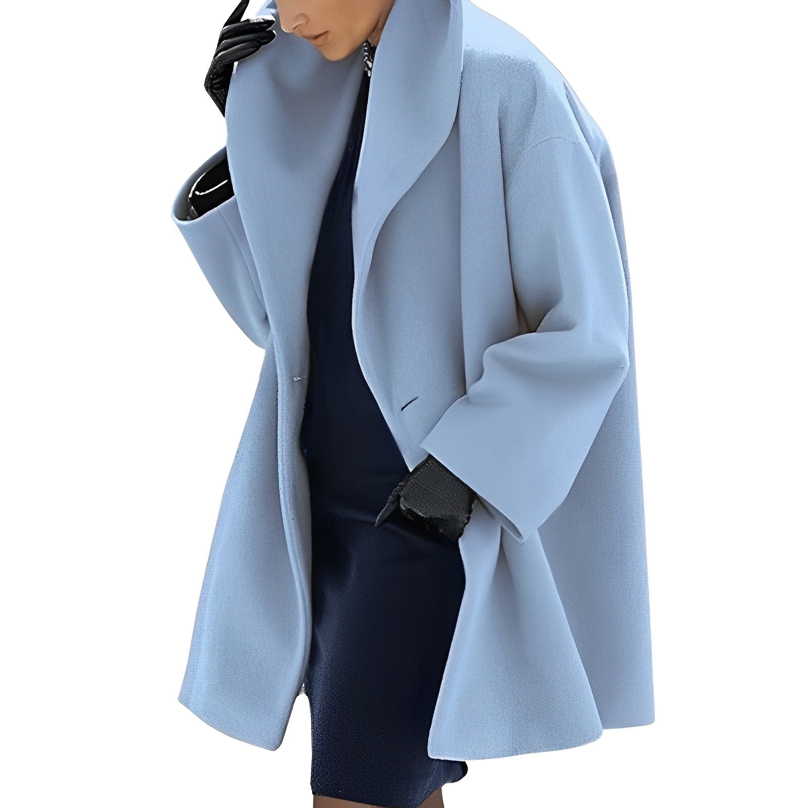 Elegante urbane Winterjacke aus Wolle