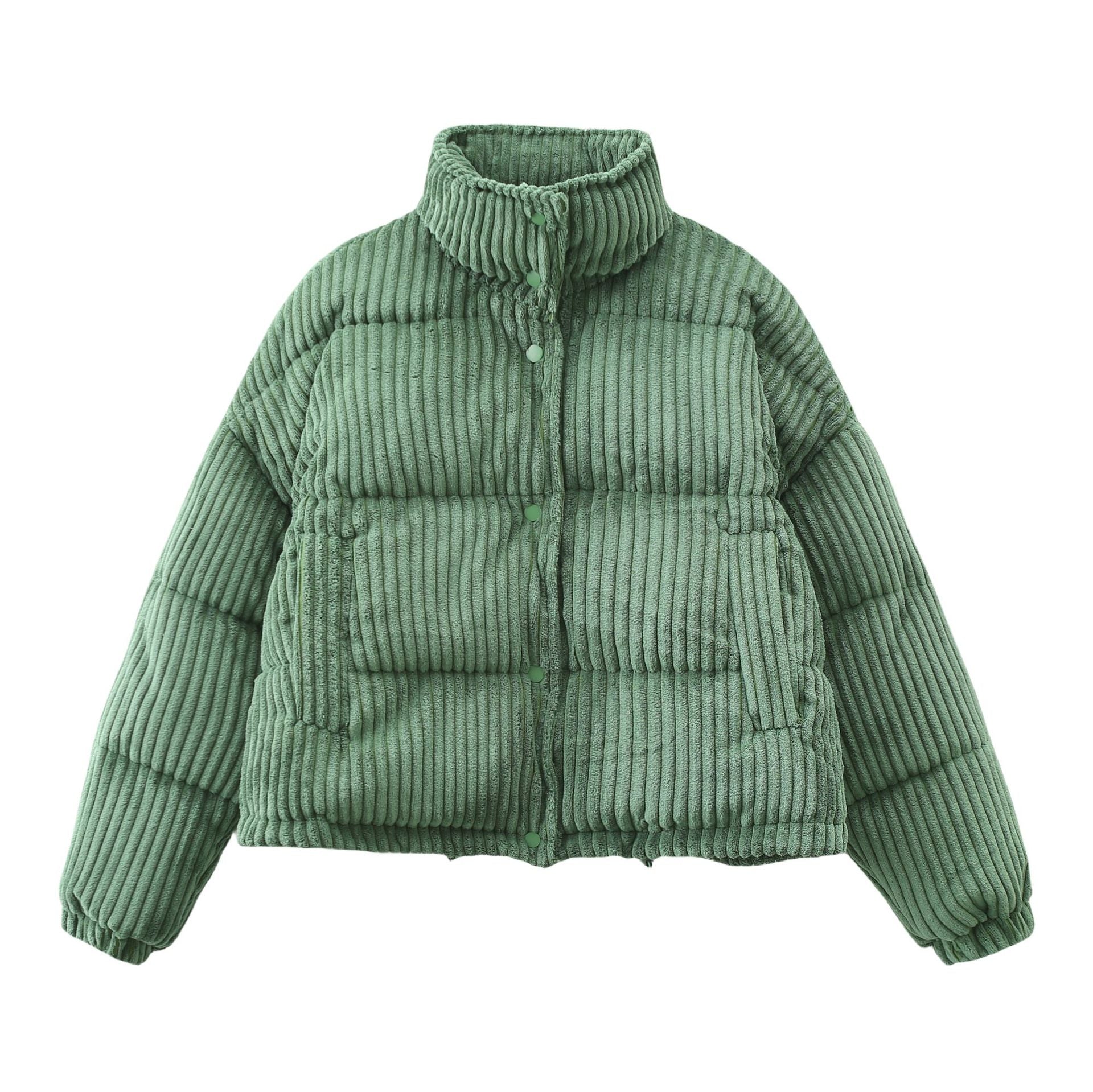 Chic Urban Cord Bomber - Elegante kurzjacke aus cord für damen