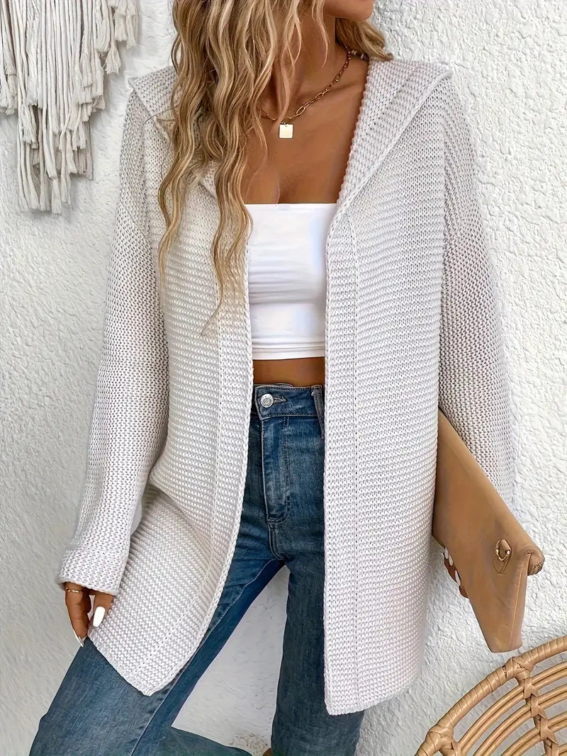 Izzy - Strickjacke mit Kapuze