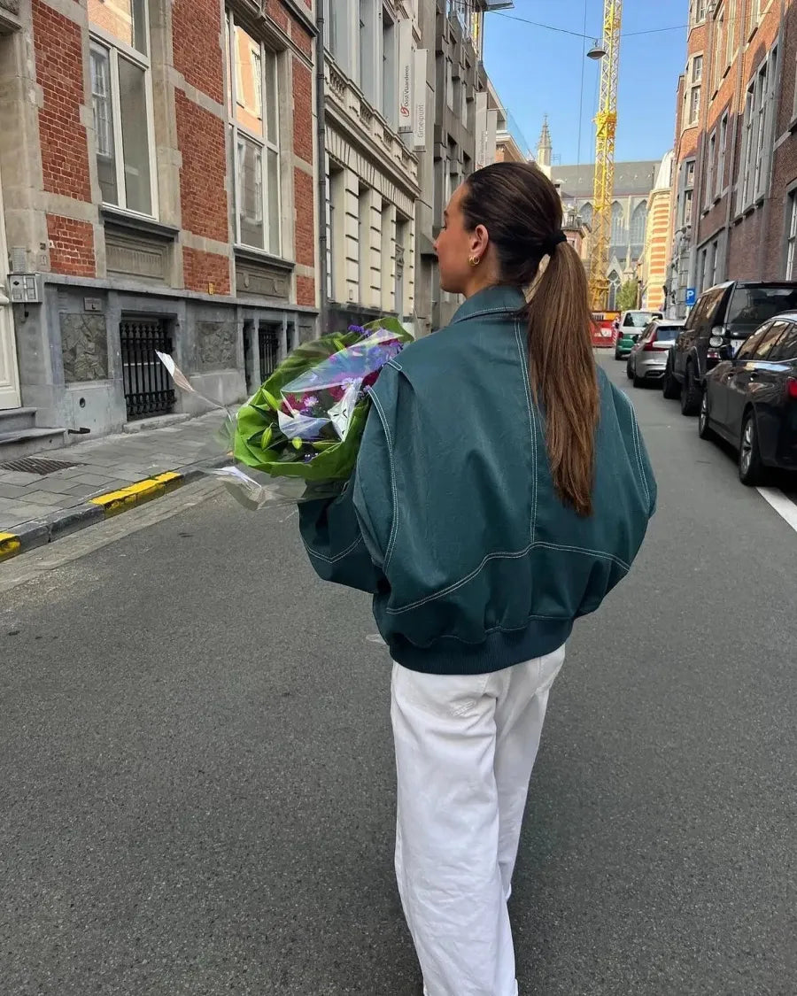Isolde – Übergrobe lederjacke