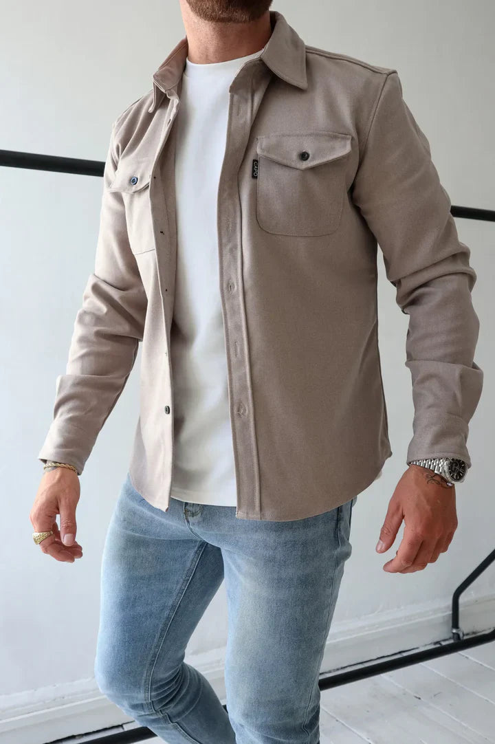 Adam - Hemdjacke mit Knopfleiste
