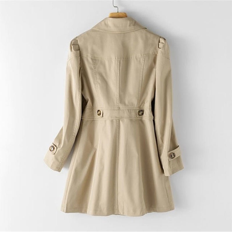 TrenchElegance - Classic trench coat with a modern flair