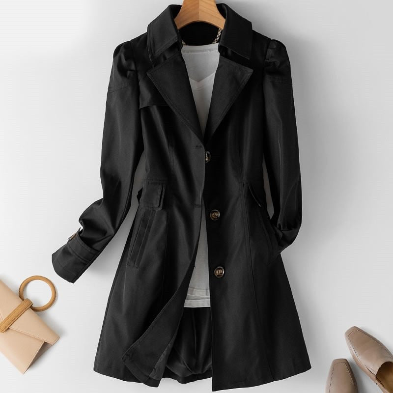 Daniela - Stilvoller Trenchcoat mit Doppelknopfleiste