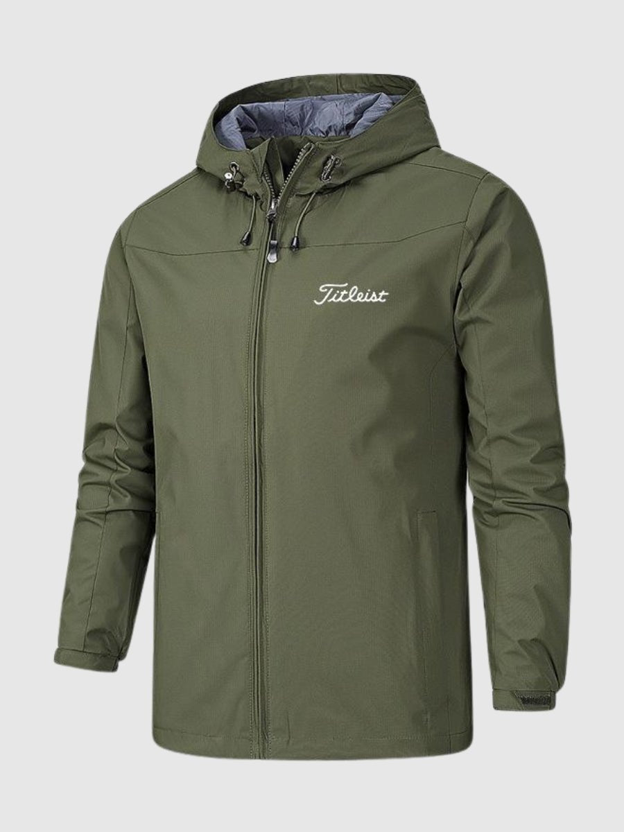 Hochwertige Performance-Regenjacke von Titleist für stilvolles Trockensein