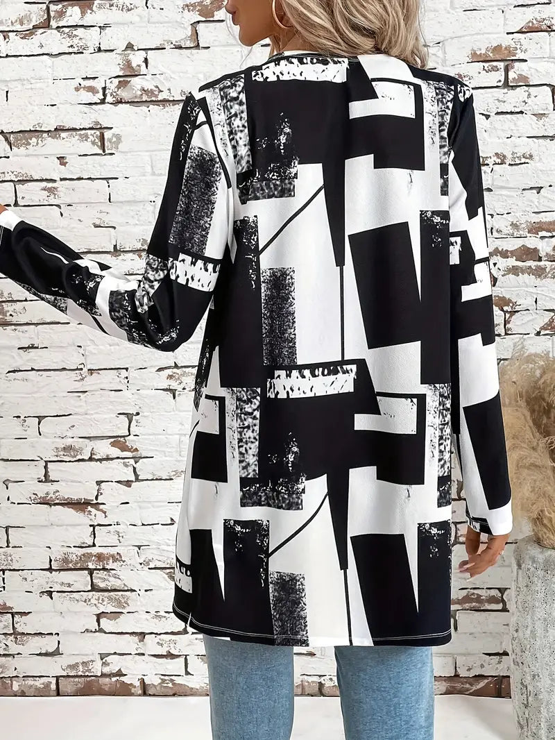 Alona – Stilvolle Jacke mit offener Vorderseite