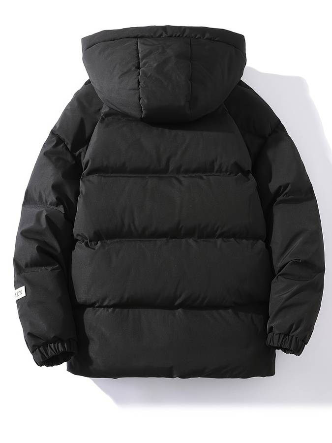 James - Schwarze Steppjacke