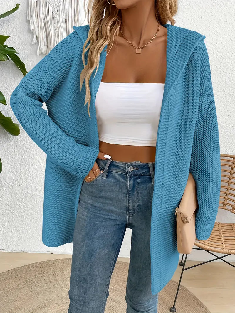 Izzy - Strickjacke mit Kapuze