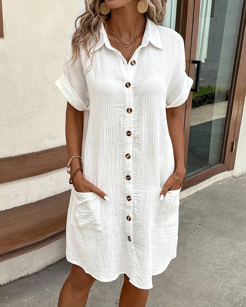 Rita | Bequemes Poloshirt-Kleid
