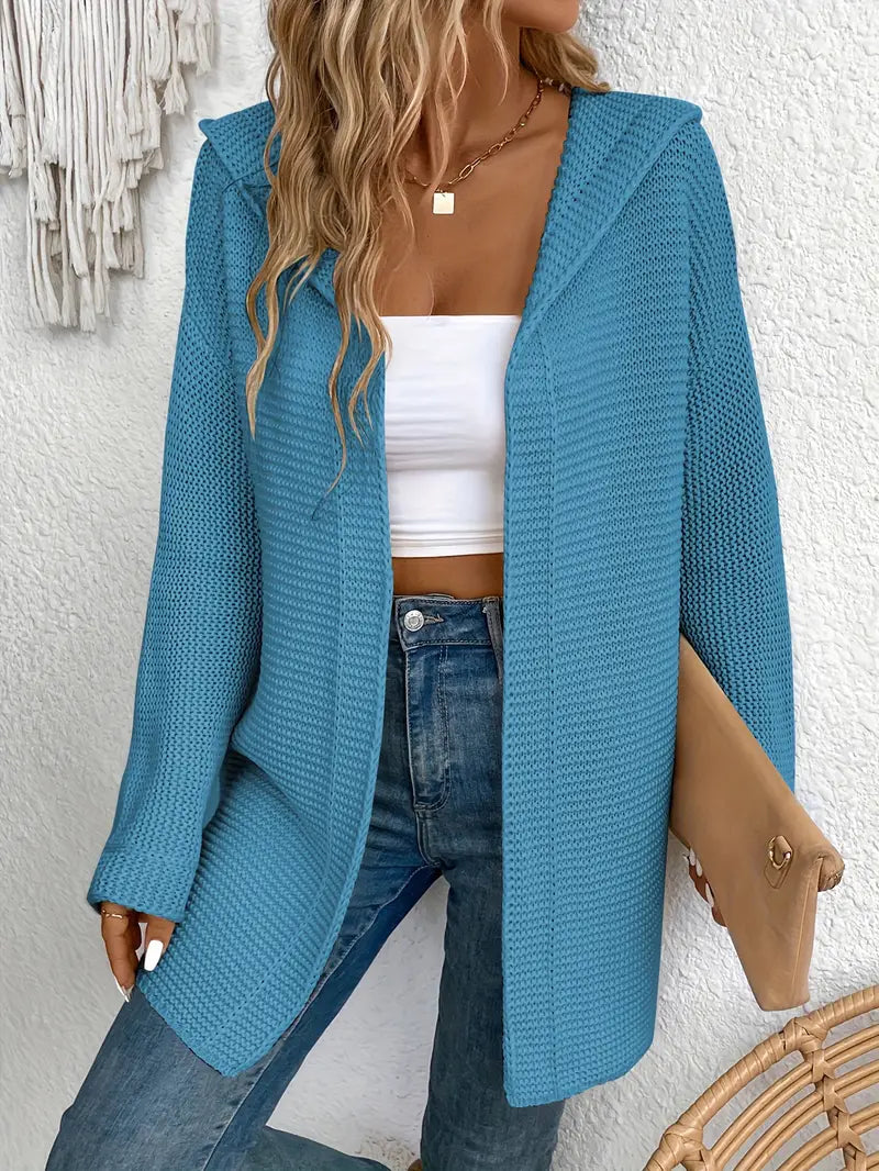 Izzy - Strickjacke mit Kapuze