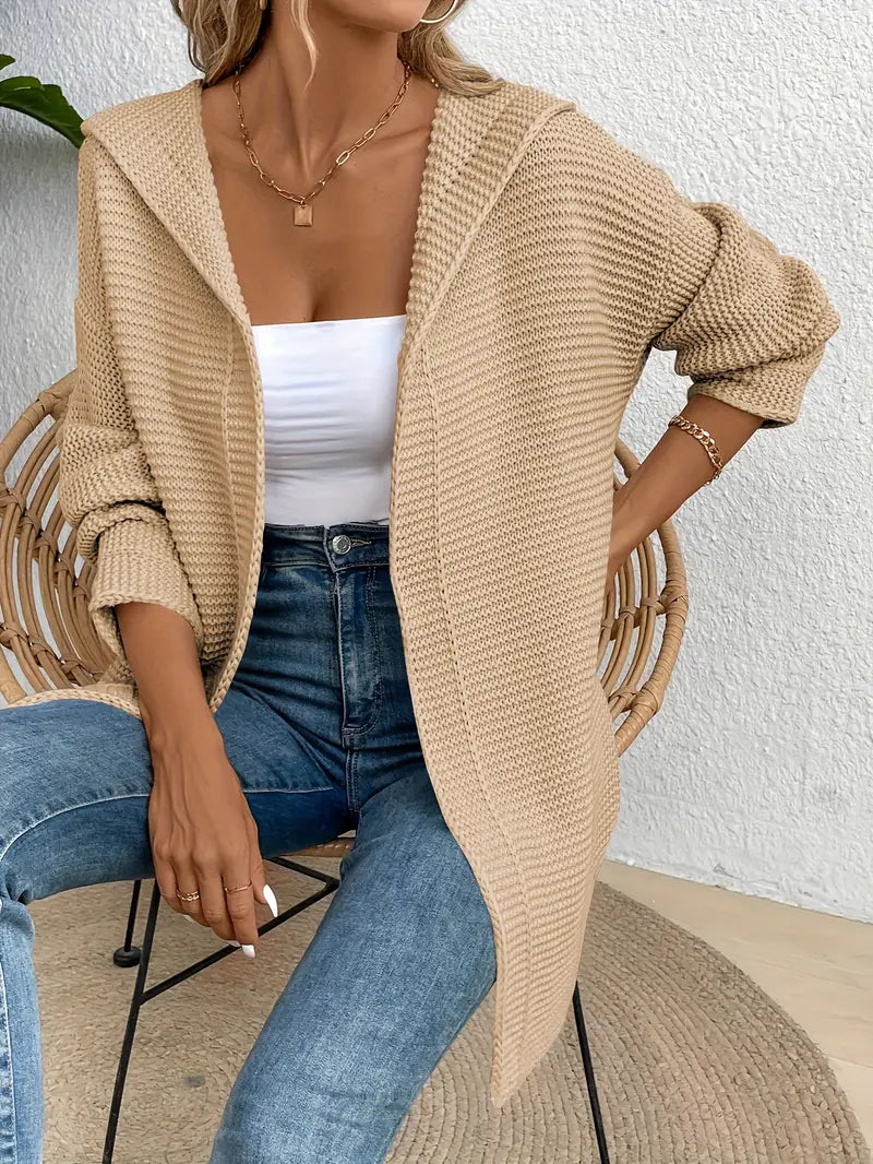 Izzy - Strickjacke mit Kapuze