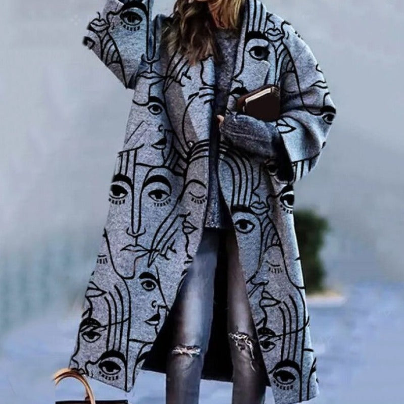 WollWunder – Eleganter Wollmantel mit edlem Design und wohliger Wärme