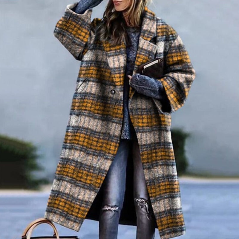 WollWunder – Eleganter Wollmantel mit edlem Design und wohliger Wärme
