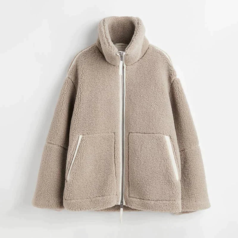 LambSoft – Kuschelige Lammwolljacke für Damen