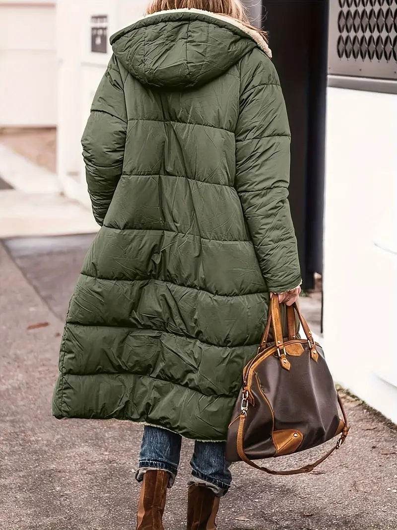 Gertrude – Wendbare Pufferjacke aus Fleece