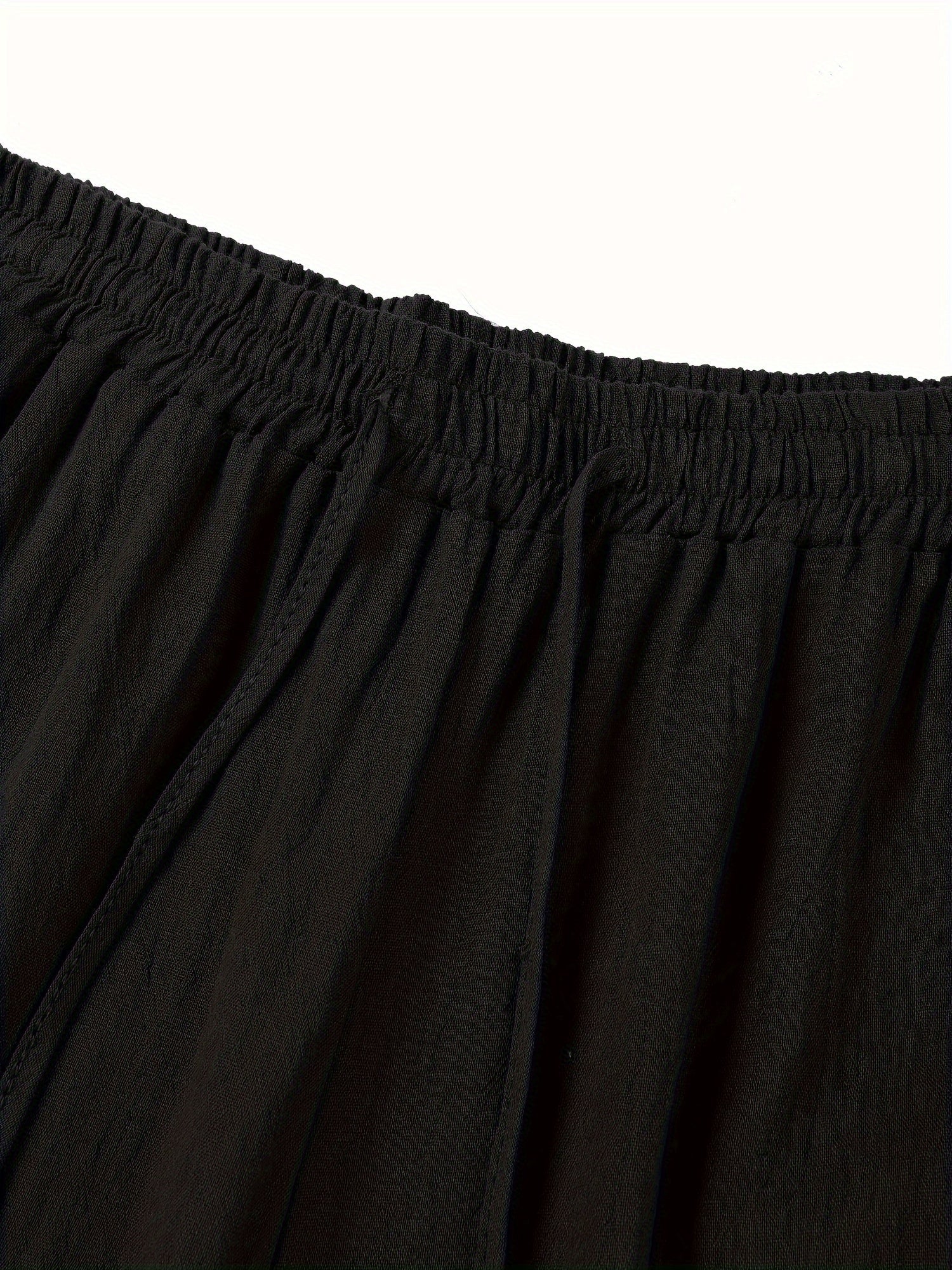 Jonas - Schwarze Leinenhose für Herren
