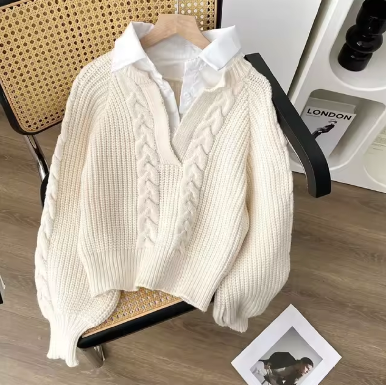 Gale – Strickpullover mit Kragen