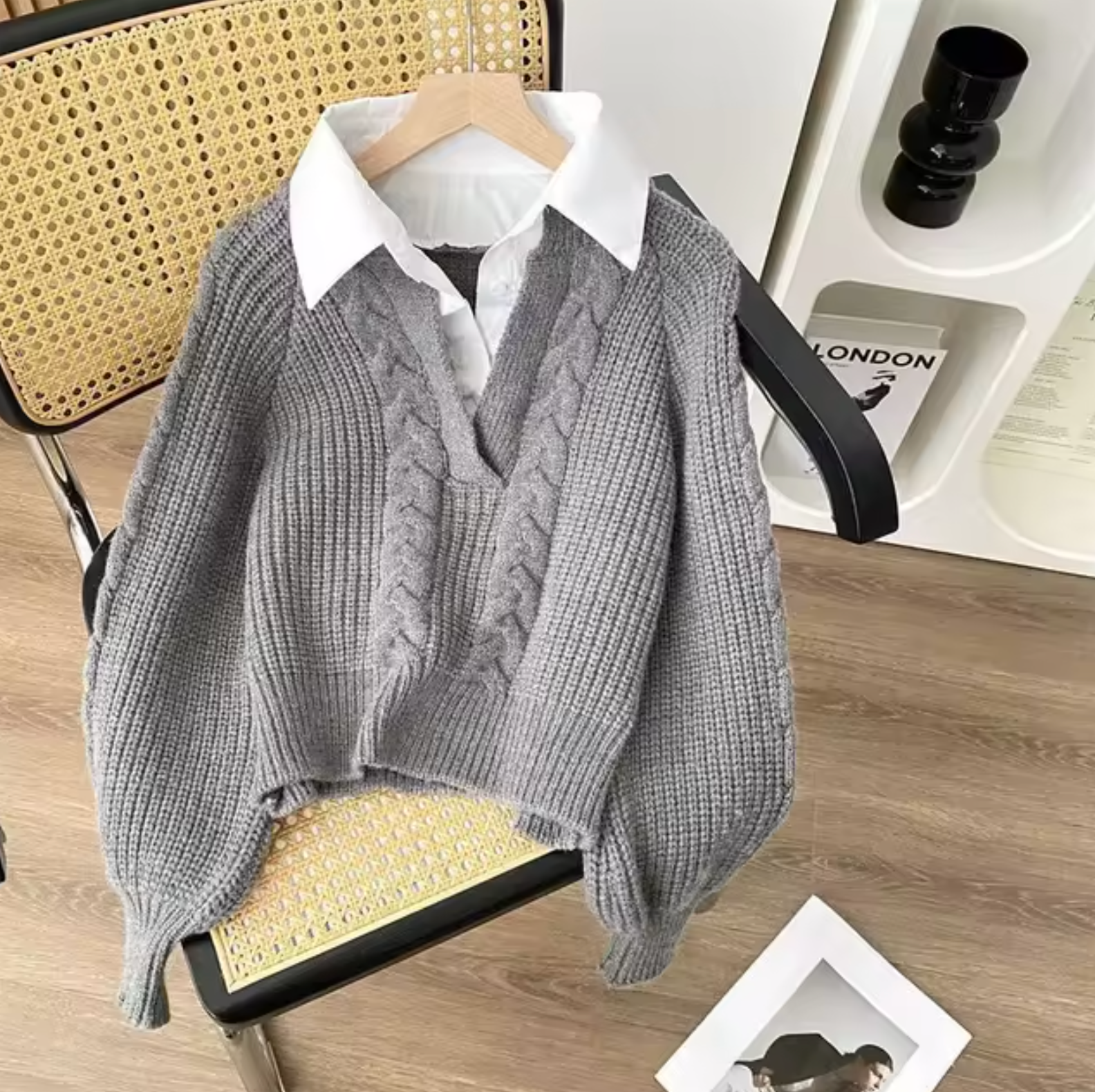 Gale – Strickpullover mit Kragen