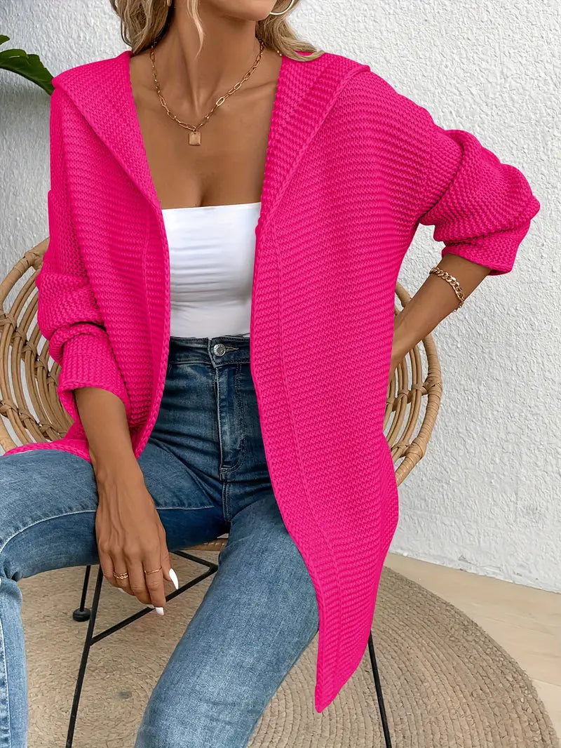 Izzy - Strickjacke mit Kapuze