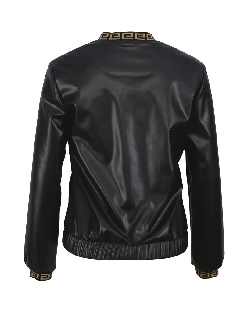 Melody – Stylische Jacke mit Geo-Print