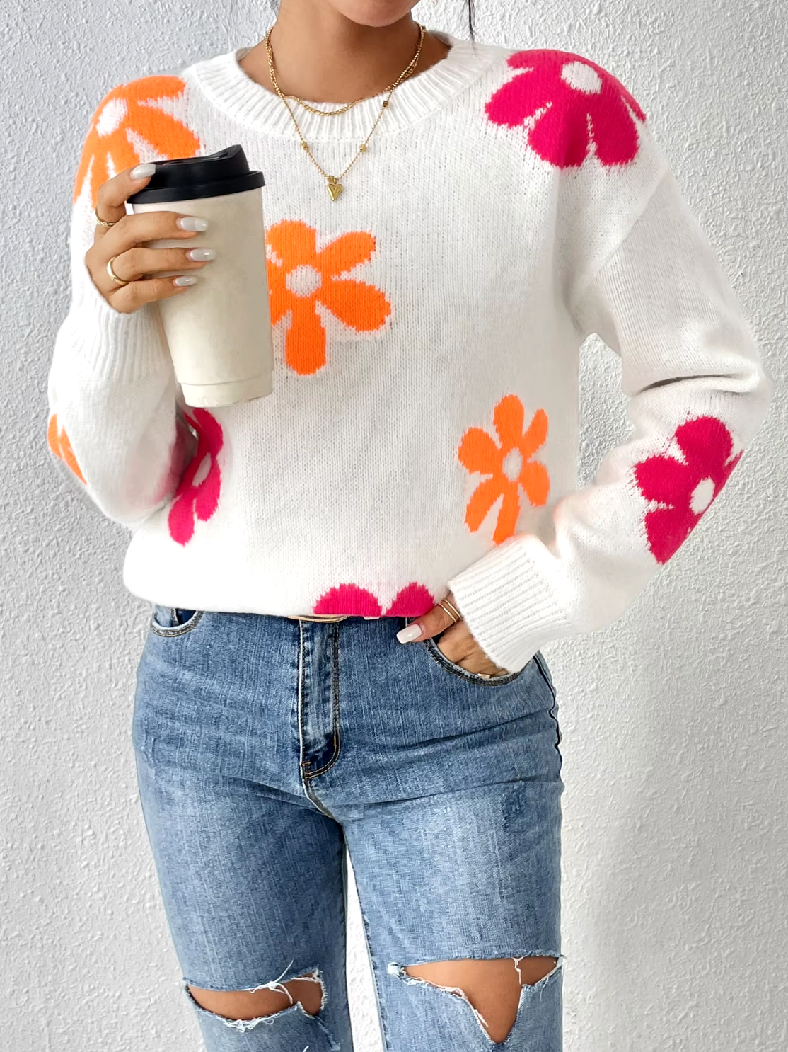Kim – Gemütlicher Strickpullover