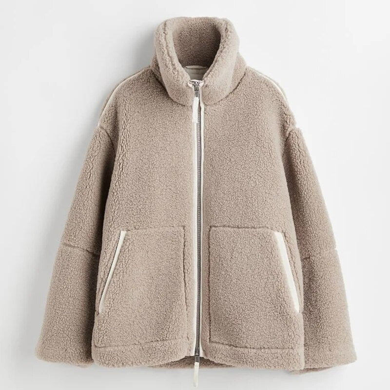  LammSoft – Jacke aus Lammwolle-Polyester für kuscheligen Komfort