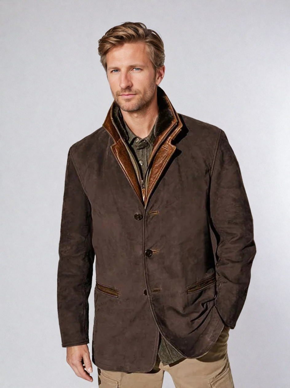 Elegante Vintage-Jacke für Herren - Modell Collin