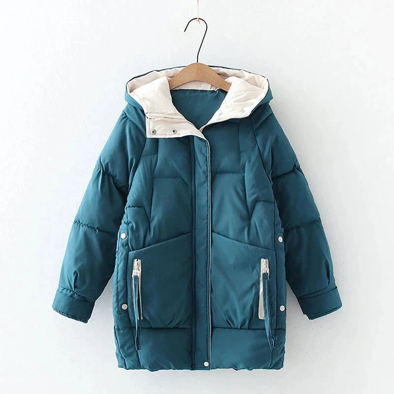 Winterzauber - Stilvolle Parka mit Kapuze für kalte Tage