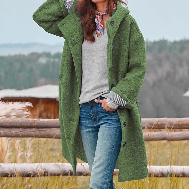 Lucy - Eleganter Wollmantel