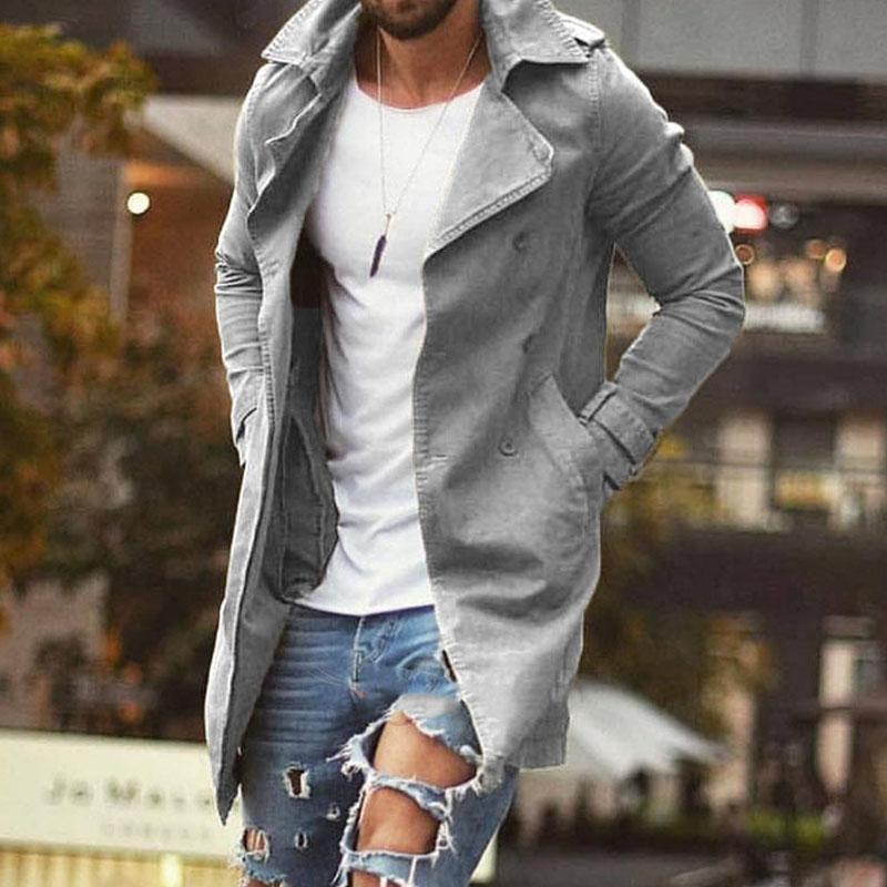 Elegante Vintage-Jacke für Herren mit praktischen Seitentaschen