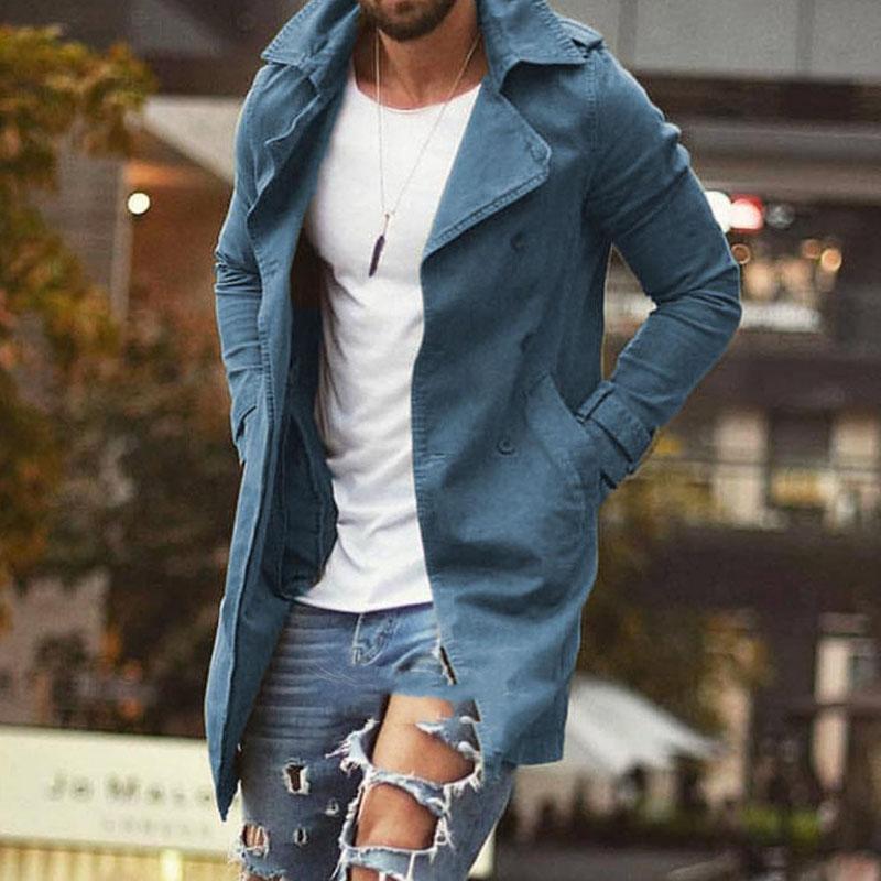 Elegante Vintage-Jacke für Herren mit praktischen Seitentaschen