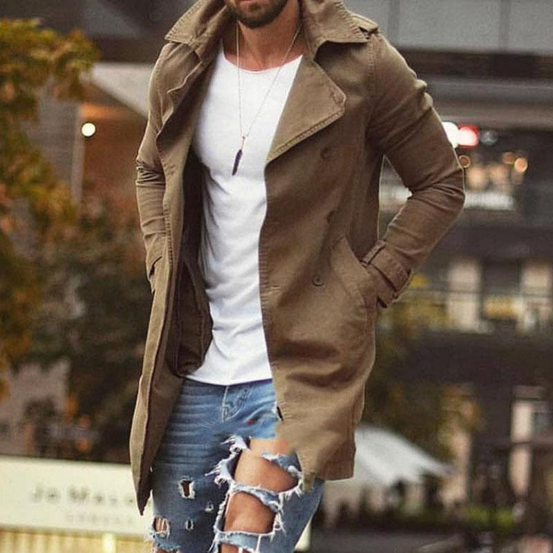 Elegante Vintage-Jacke für Herren mit praktischen Seitentaschen