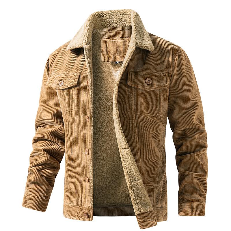 Elegante Herrenjacke mit kuscheligem Kragen