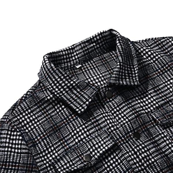 Stylische kariert Jacke für Herren