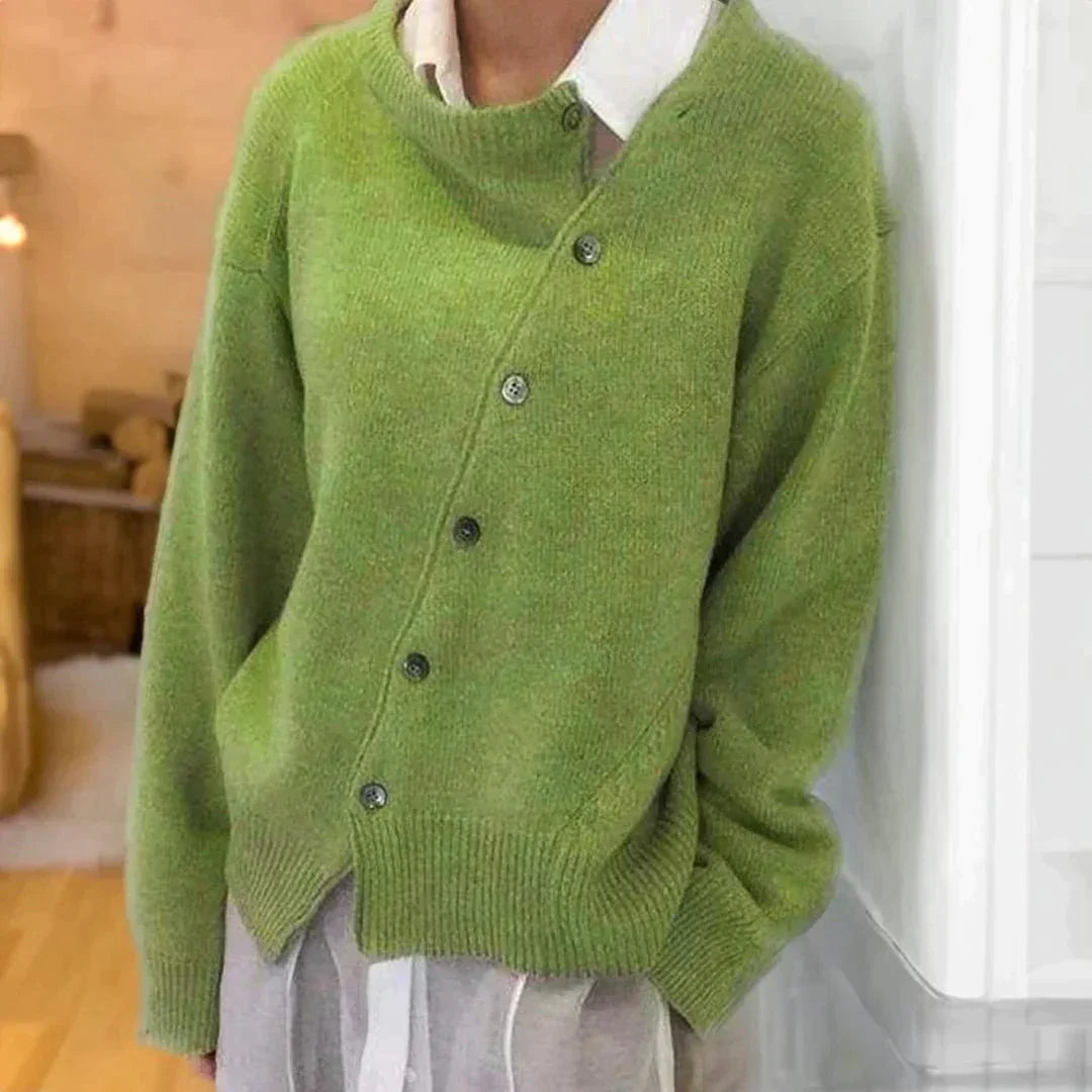 KaschmirSanft – Bequeme Kaschmir-Strickjacke für Damen