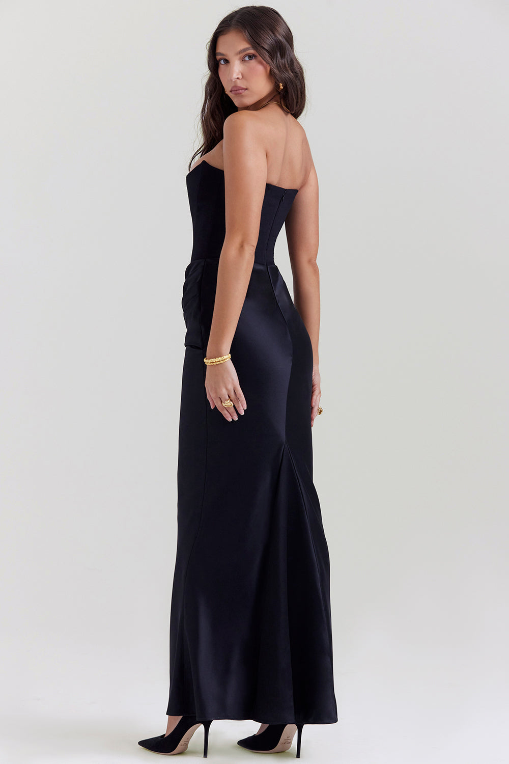 Theresa | Elegantes trägerloses Korsettkleid