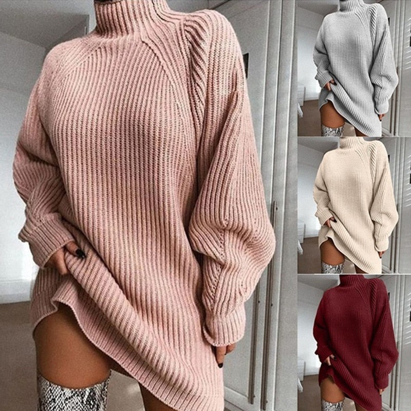 Bellas - Warmer kuscheliger Strickpullover für Herbst/Winter