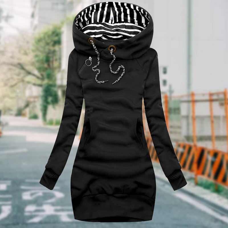 WinterKomfort – Warmes, übergroßes und langärmeliges Sweatshirt