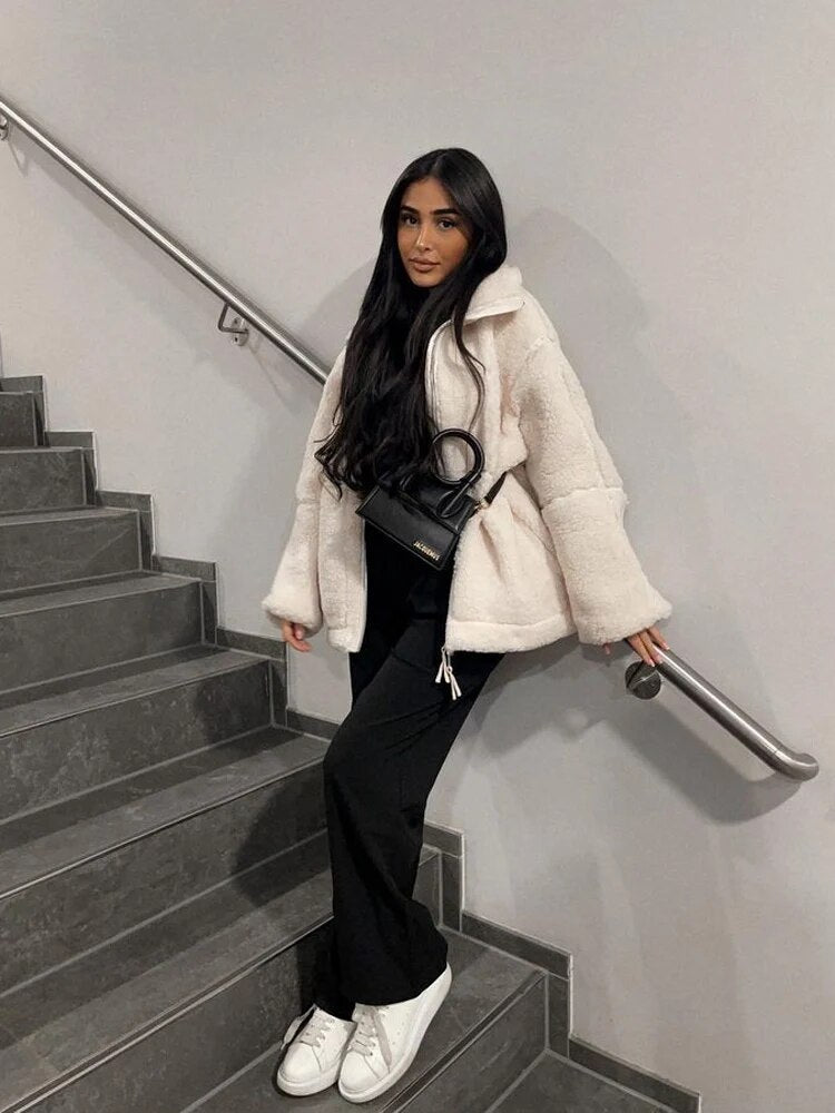  LammSoft – Jacke aus Lammwolle-Polyester für kuscheligen Komfort